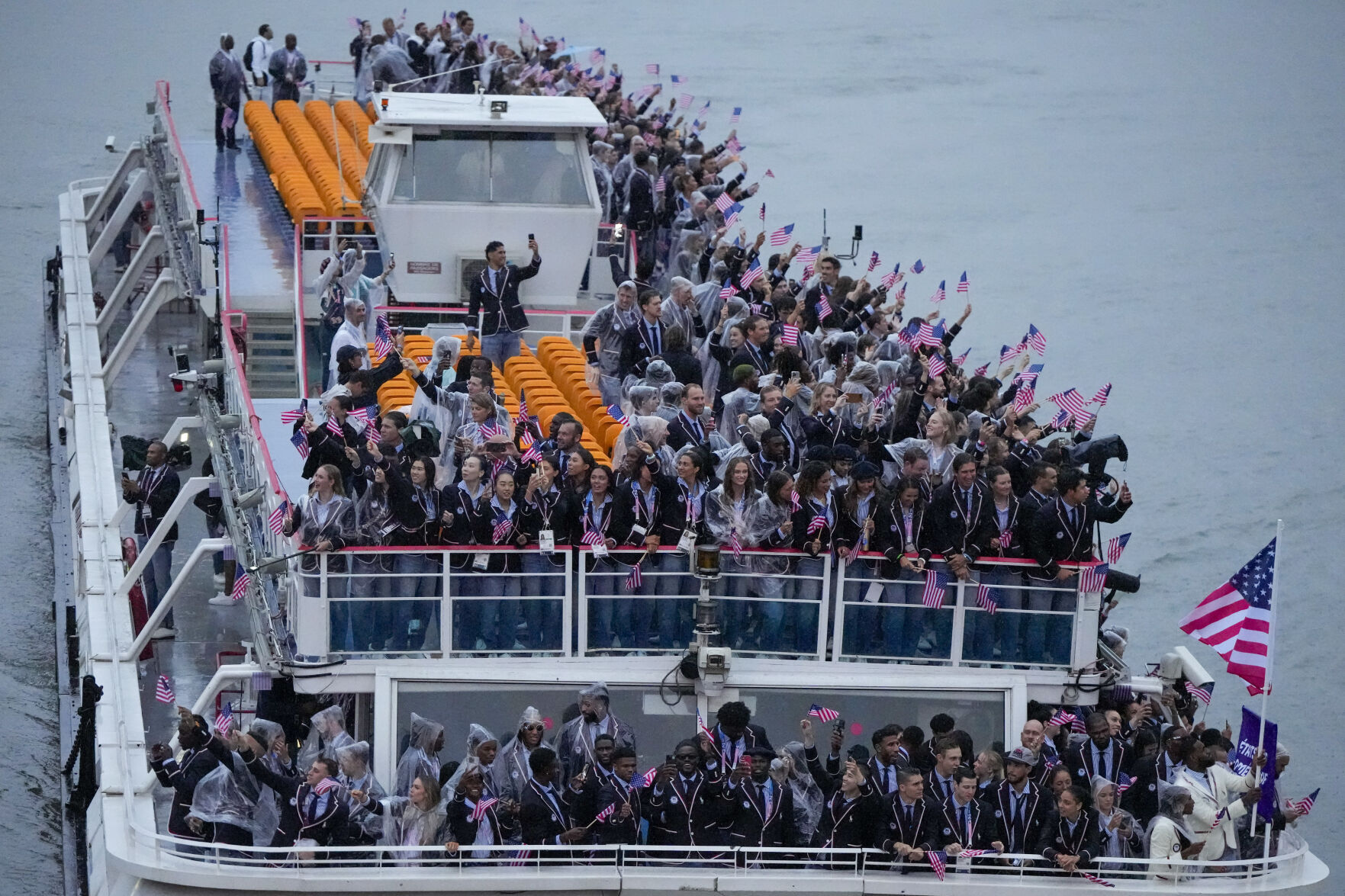 APTOPIX Paris Olympics Opening Ceremony